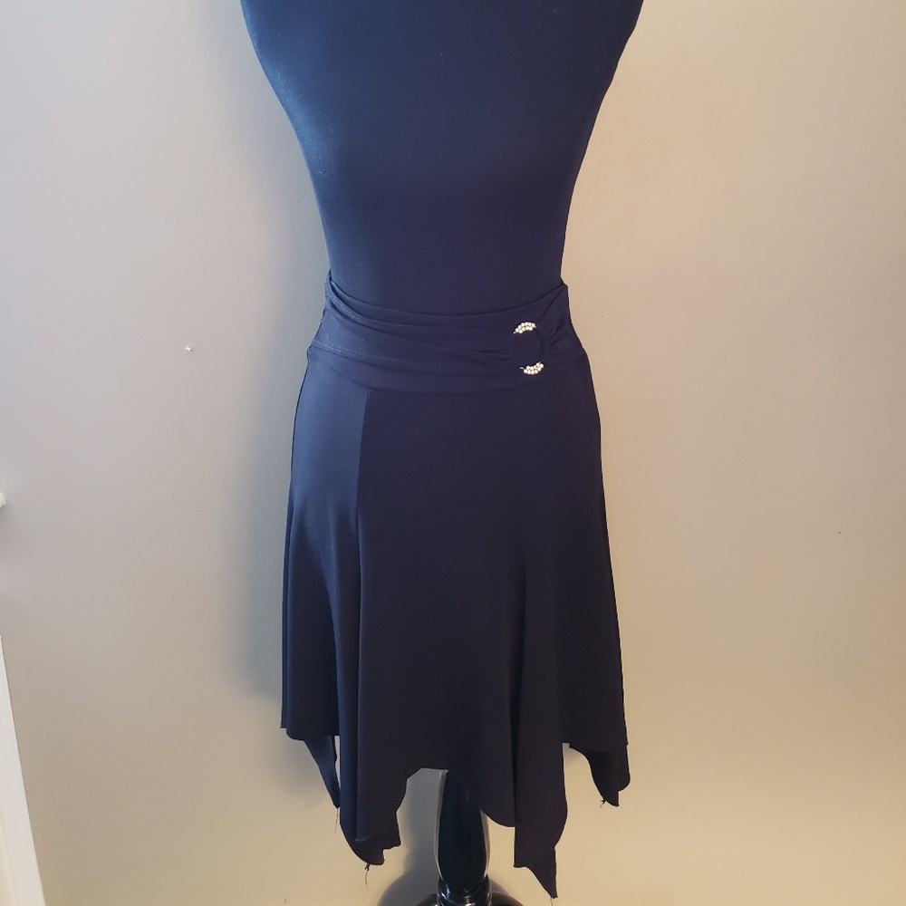 Black Asymmetrical Skirt